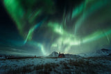 Aurora Borealis Poster och Canvastavla