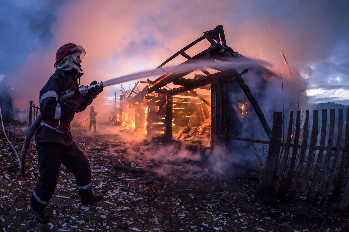 Firefighter Poster och Canvastavla
