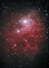 Flaming Star Nebula Poster och Canvastavla