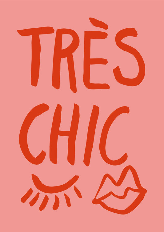 TrAus Chic Pink poster