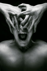 Scream Poster och Canvastavla