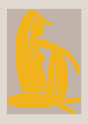 Yellow Figure poster