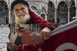 Feramuz ,,, flag seller ,,, Poster och Canvastavla