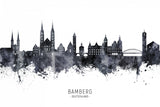 Bamberg Germany Skyline Poster och Canvastavla