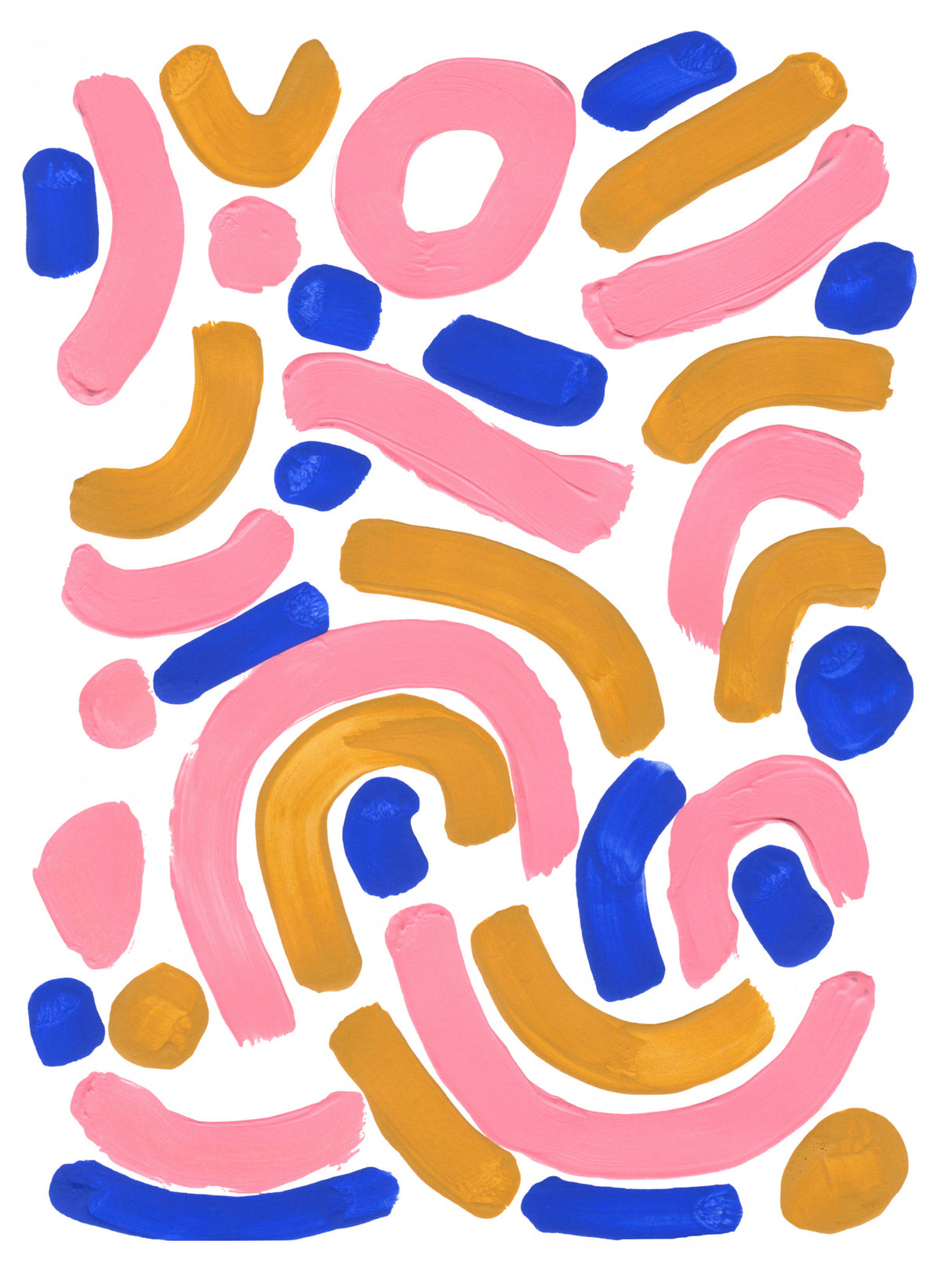 Pink Wiggle Poster och Canvastavla