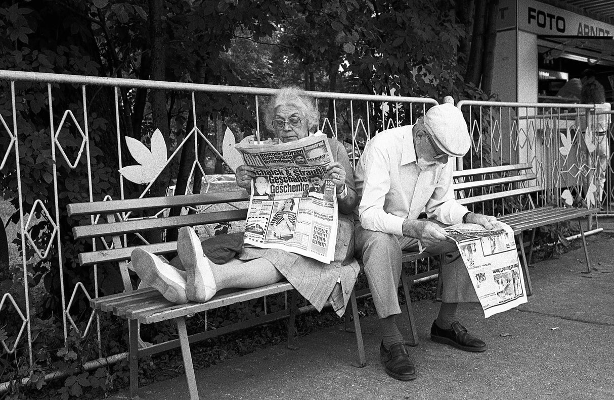 Philemon and Baucis (from the series "Boy meets girl") Poster och Canvastavla