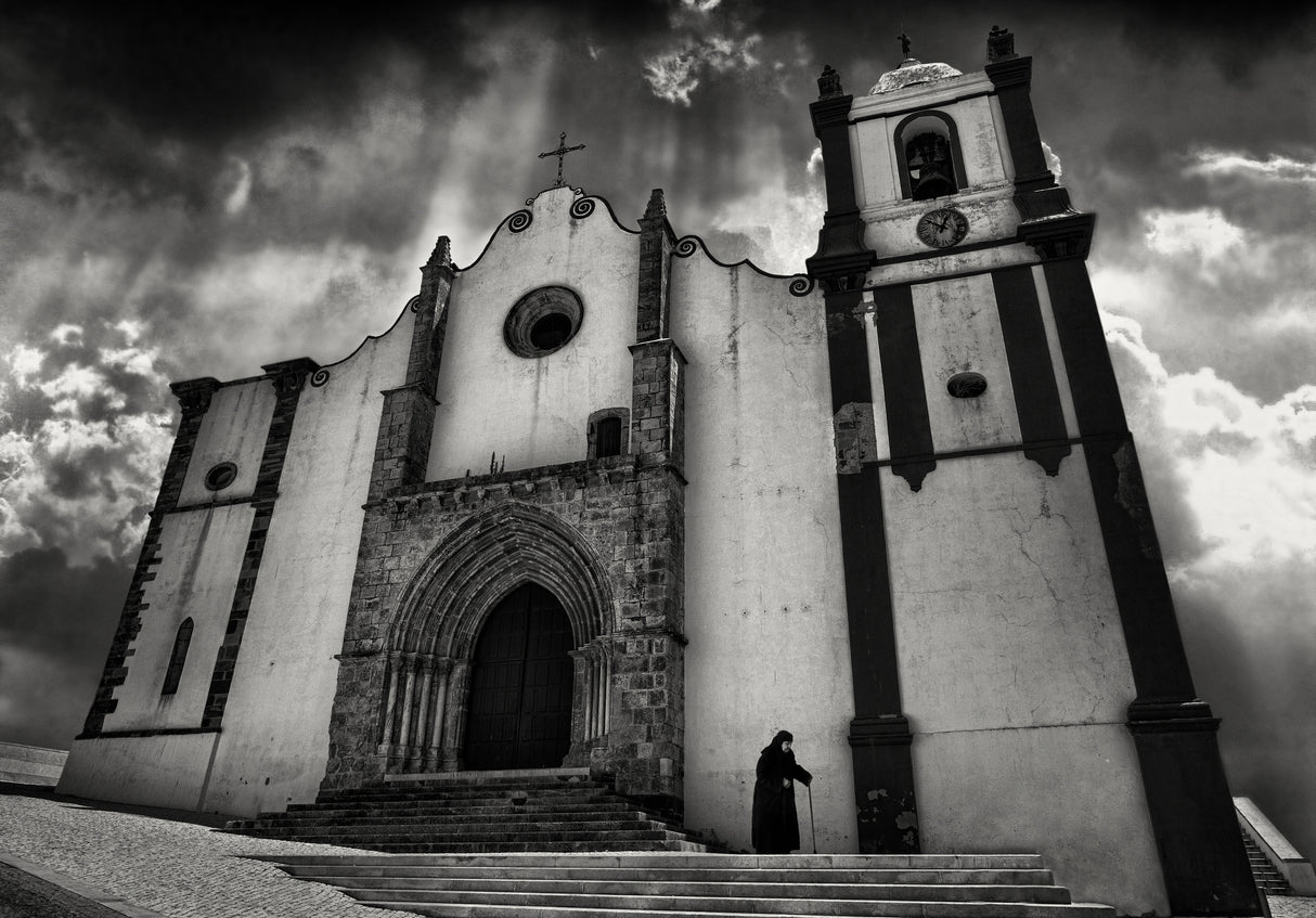 Silves Cathedral Poster och Canvastavla