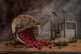 Still Life with Cherries Poster och Canvastavla