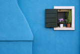 the open shutter Poster och Canvastavla