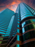 Hong Kong City Sunset Poster och Canvastavla