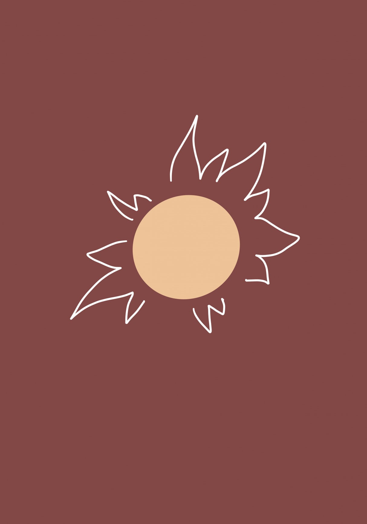 Sun Poster och Canvastavla