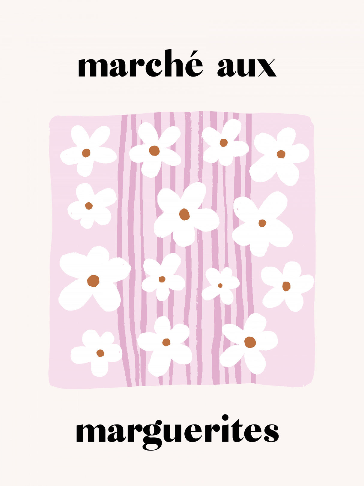 Daisy Poster Poster och Canvastavla