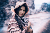 Medana and the cat Poster och Canvastavla