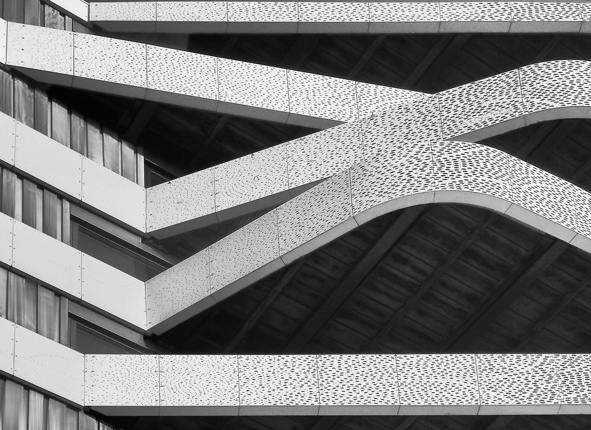 Balcony lines Poster och Canvastavla