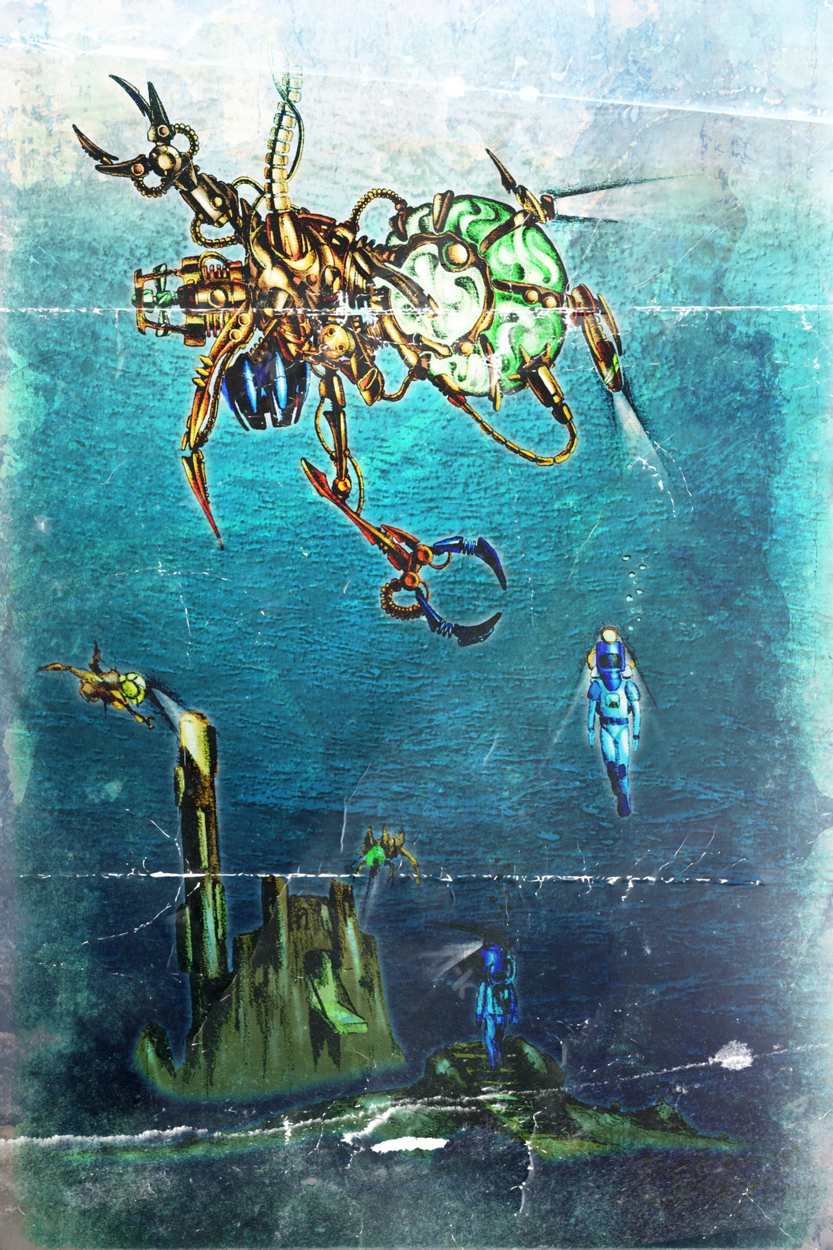 Deep 3 Poster och Canvastavla
