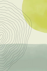 Minimal Abstract Vibes #3 Poster och Canvastavla