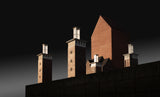 ... Duisburg Towers Poster och Canvastavla