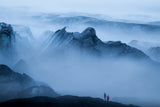 Glacier Views Poster och Canvastavla