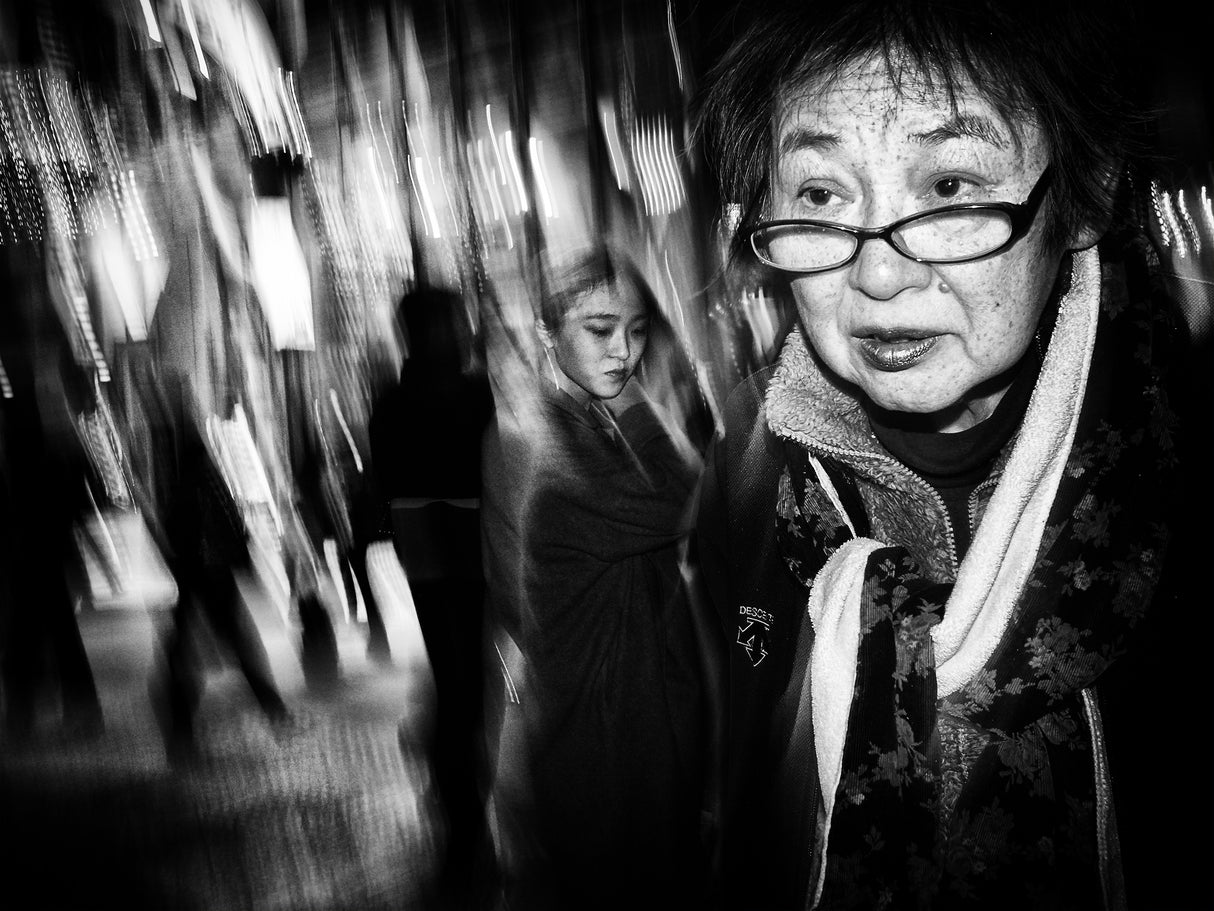 Shibuya Street - TOKYO 2017 Poster och Canvastavla