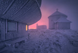 Winter sunrise Poster och Canvastavla