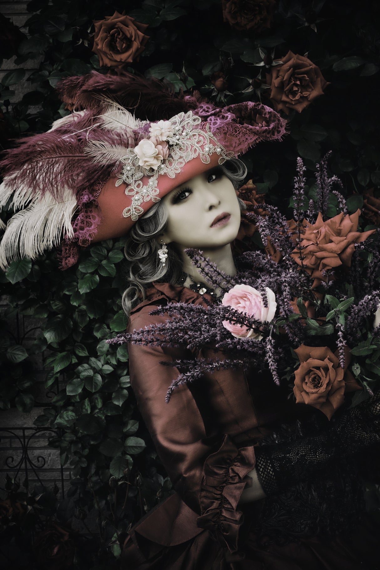 Bloody Rose Poster och Canvastavla
