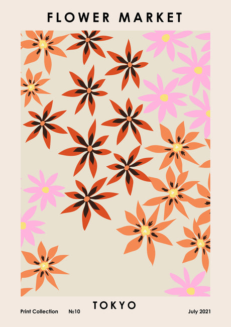 Flower Market Tokyo poster