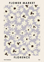 Flower Market Florence poster