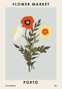Flower Market Porto poster