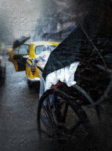 Kolkata rainy day Poster och Canvastavla