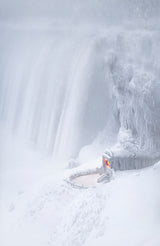 Niagara Falls in winter Poster och Canvastavla