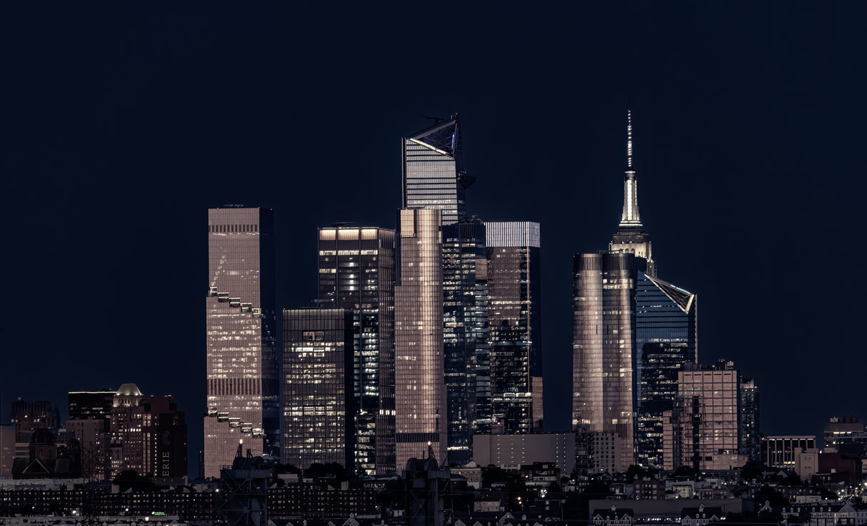 Midtonwn Skyline Poster och Canvastavla