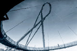 circular bridge Poster och Canvastavla