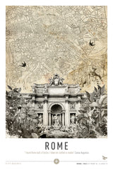 Rome (City Break) Poster och Canvastavla