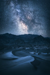 The Dunes at Night Poster och Canvastavla