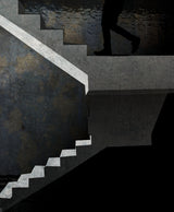 Go up stairs Poster och Canvastavla