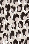 Big Brown And Beige Dots Poster och Canvastavla