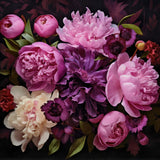 Spring Florals Watercolor Art Poster och Canvastavla