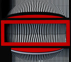 Red Frame With attitude Poster och Canvastavla