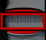 Red Frame With attitude Poster och Canvastavla