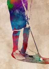 Golf Sport Art (5) Poster och Canvastavla
