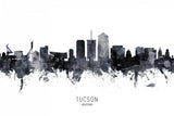 Tucson Arizona Skyline Poster och Canvastavla