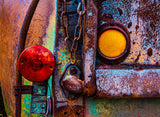 1950 GMC Truck Taillight Poster och Canvastavla
