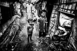 In a rohingya refugees camp - Bangladesh Poster och Canvastavla