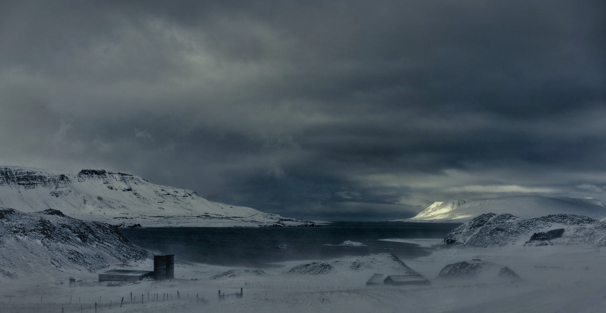 mountain light Poster och Canvastavla