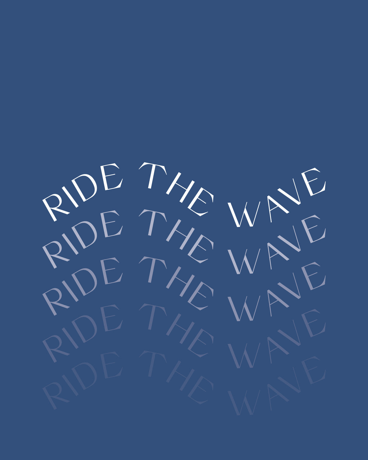 Ride The Wave Poster och Canvastavla