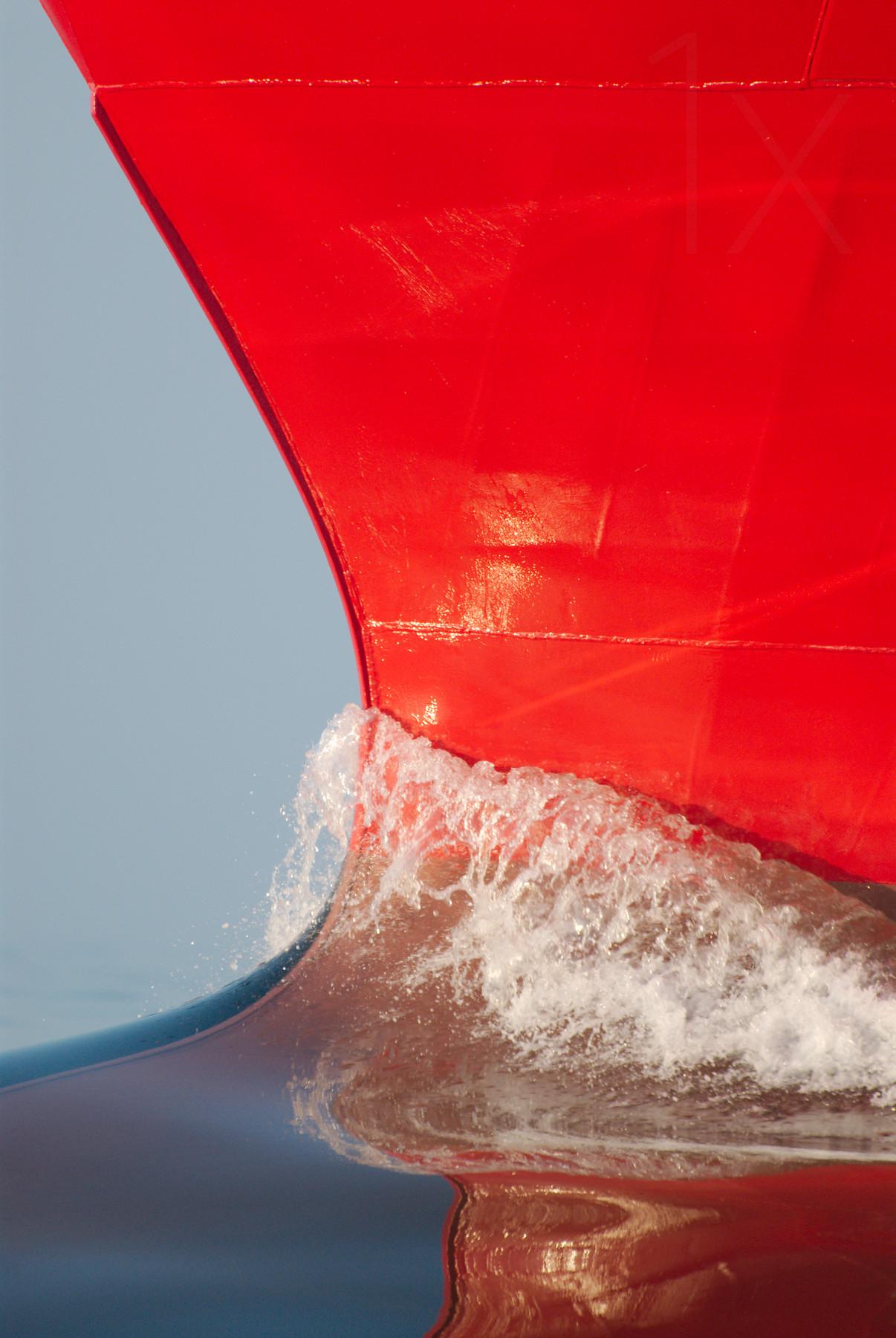 The bow of Skandi Rona Poster och Canvastavla
