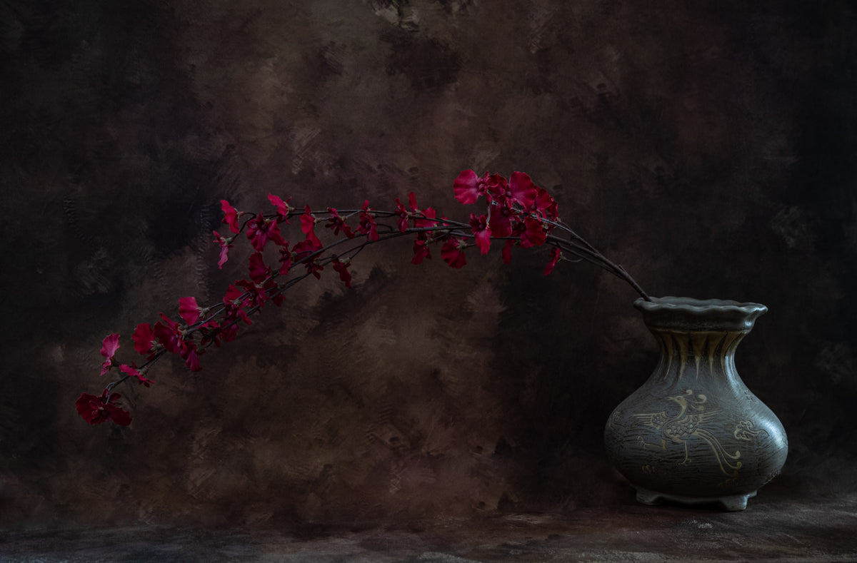 Red flower Poster och Canvastavla