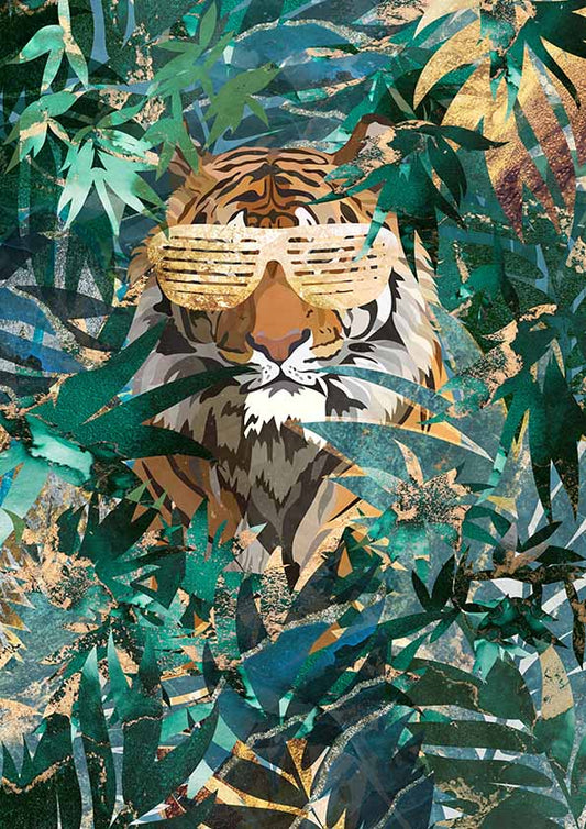 R&amp;B Tiger i djungeln poster