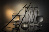 From the series "Experiments with glass" Poster och Canvastavla