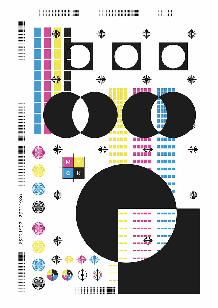 CMYK poster